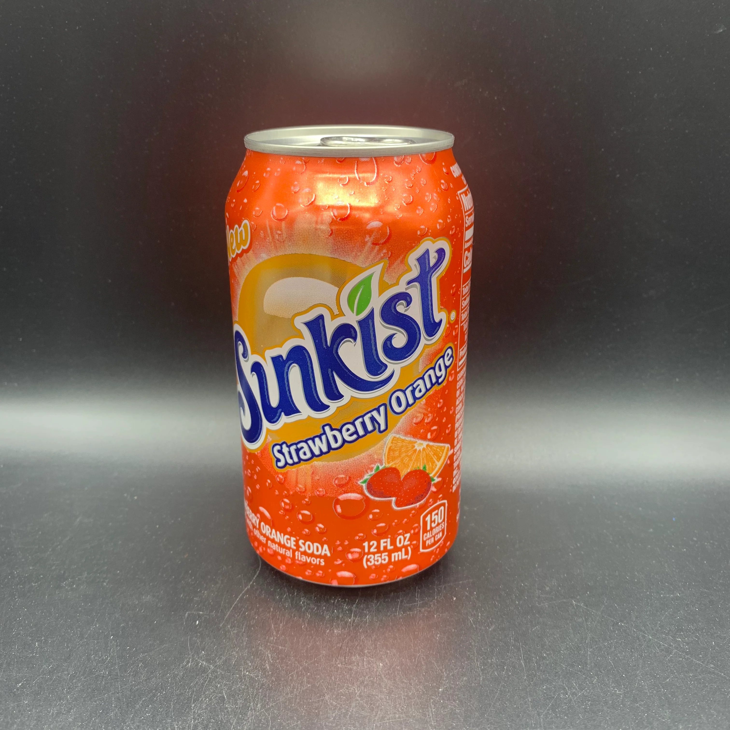 Sunkist - Strawberry Orange Flavour, 355ml (USA)