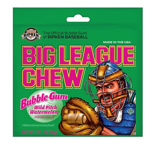 US Big League Chew Watermelon Gum 60g (USA)